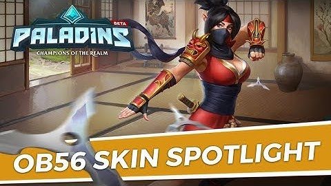 Paladins - Skin Spotlight - Open Beta 56