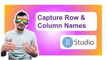 Capture Row and Col Names When Working With Data Frames in R