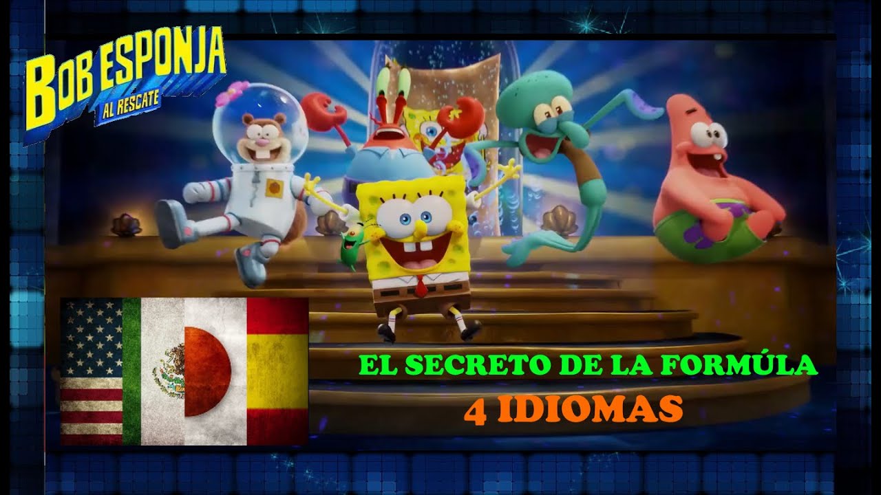 🍔El Secreto de la Formula🍔Ingles, Latino, Castellano, Japonés/Bob Esponja al Rescate/Leo y Mateo bob