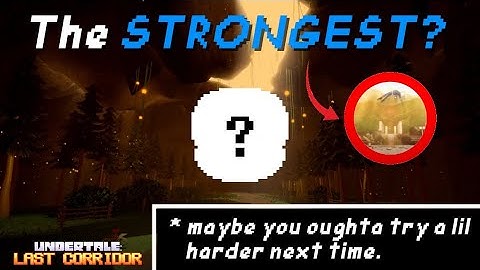 the (not so) STRONGEST character in ulc