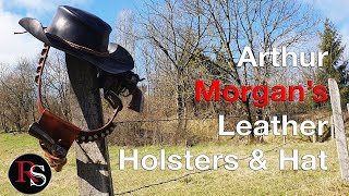 Making Arthur Morgan's Leather Holsters & Hat - Red Dead Redemption 2