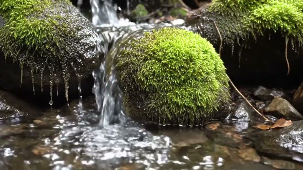 Slow Flowing River 🌿 1 Hour Natural White Noise for Relaxation