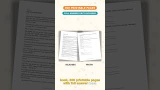Grade 4 Math + Reading Bundle — 300 Printable Pages for Just $6.99!
