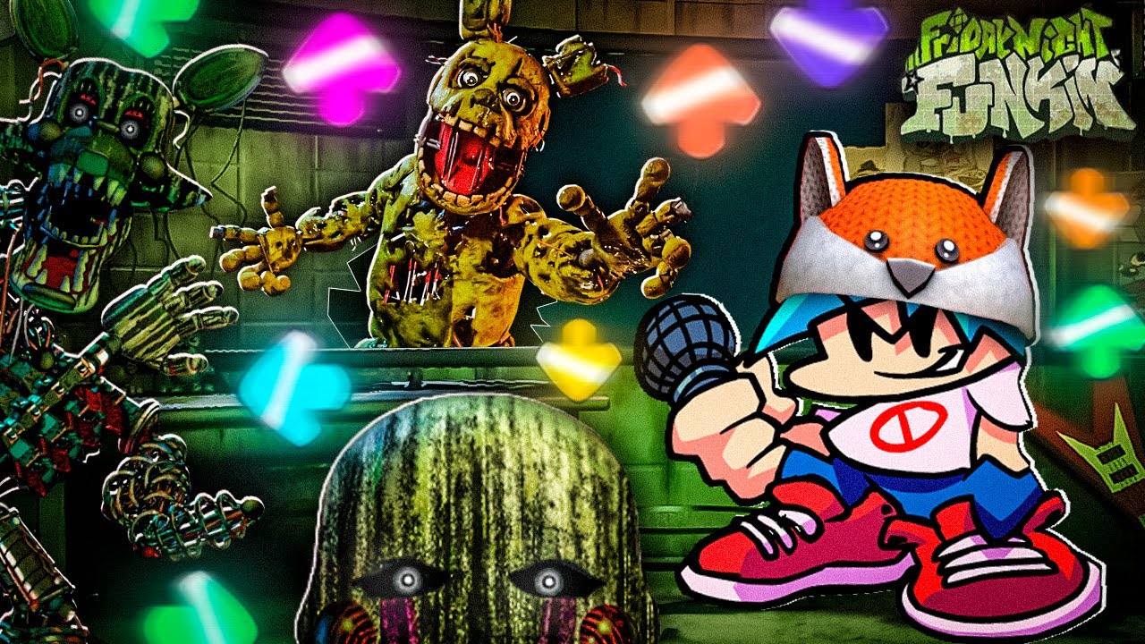 O Mod ASSUSTADOR de FNAF que Parece um FILME! Friday Night Funkin