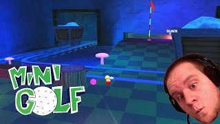 THE DONG IS A CHEATER! Mini Golf With The Crew! (Golf With Your Friends)