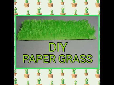 Video: How To Make Grassy People With Your Own Hands