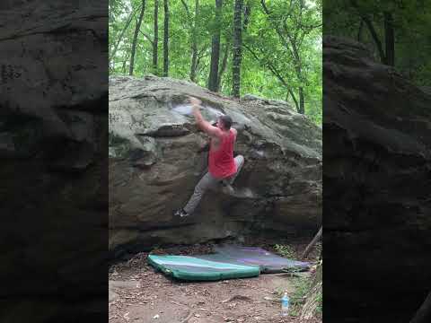 Beta Video for climb The Fish Market v4, Stone Fort