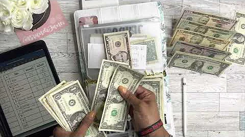 March Paycheck #1 | $447 | Low Income Cash Stuffin...
