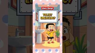 Mom..! Hurry up, I need to poop #animation #slapstick #memes #shorts