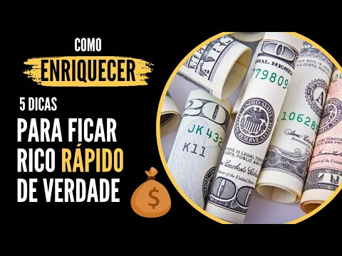 Como ficar rico: 5 dicas para alcançar o sucesso financeiro