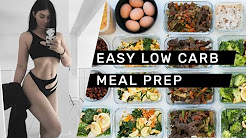 EASY LOW CARB MEAL PREP (gluten free + dairy free) // Rachel Aust
