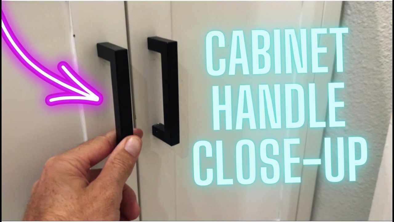 Goldenwarm Black Cabinet Handle CLOSE UP REVIEW!