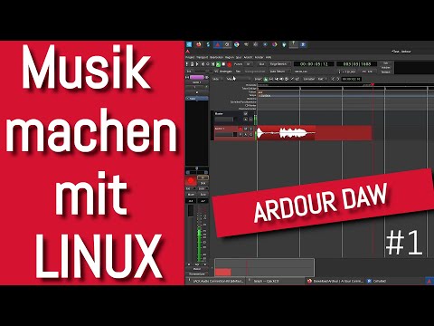 Musikproduktion mit Linux und Ardour | DAW Grundkurs Tutorial für Anfänger | Ubuntu Studio
