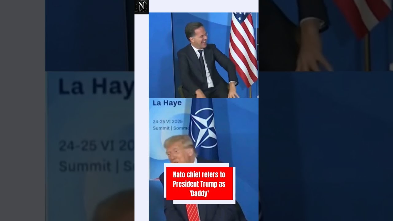 Nato Chief Refers President Trump As Daddy 