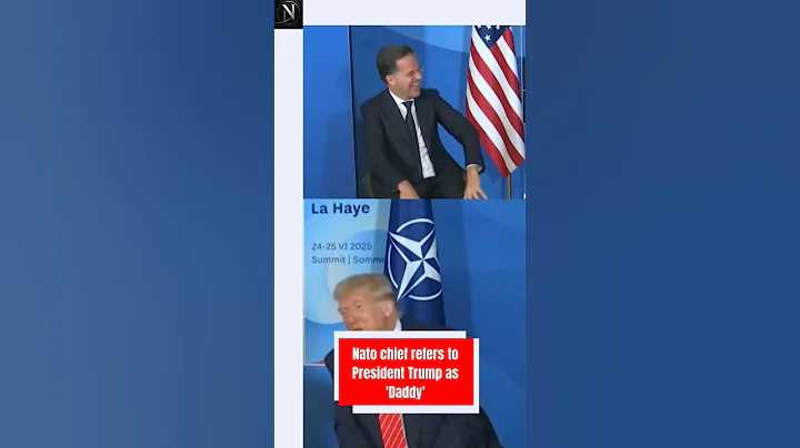 Nato chief refers President Trump as 'Daddy'
