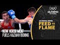 La viande de cheval lingrdient secret de la russite de la boxe kazakhe   feed the flame