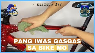 MALUPETANG BIKE SKIN INSTALLATION TUTORIAL/ NO NEED HEAT GUN