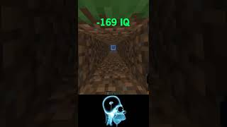 -969 Iq Vs 6969 Iq Minecraft (World's Smallest Violin) #Shorts #Minecraft