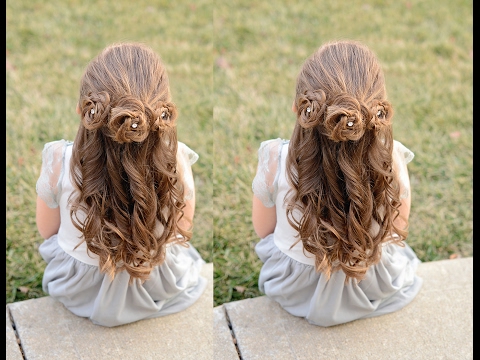 flower-girl-hairstyles---braided-flower-buns