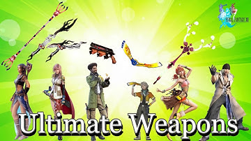 Final Fantasy 13- How much Gil it will cost to build the 6 Ultimate Weapons