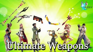 Final Fantasy 13- How much Gil it will cost to build the 6 Ultimate Weapons