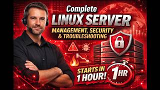 Complete Linux Server Management, Security &amp; Troubleshooting Starts in 1 Hour