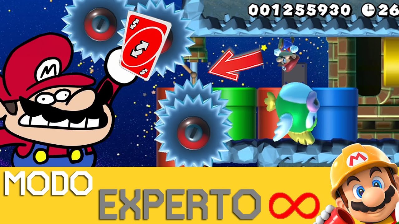 EL TROLEO INVERTIDO 🙃 ¡¡Complica TODO!! - EXPERTO INFINITO (NO SKIP) - SMM2 - ZetaSSJ