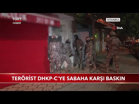 Terörist DHKP-C'ye Sabaha Karşı Baskın Yapıldı