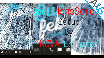 Best home screen setup for android #1 make your phone amazing