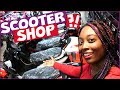 Moped Scooter Shop: Buying in Store