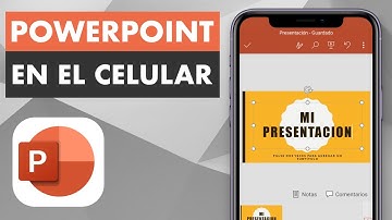 Cómo usar POWERPOINT EN EL CELULAR 📊 Abrir y Crear Presentaciones en Android y Iphone