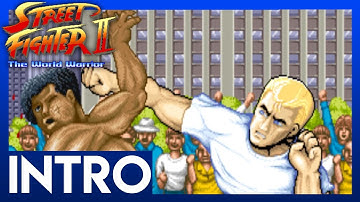 Street Fighter II: The World Warrior INTRO (Arcade)