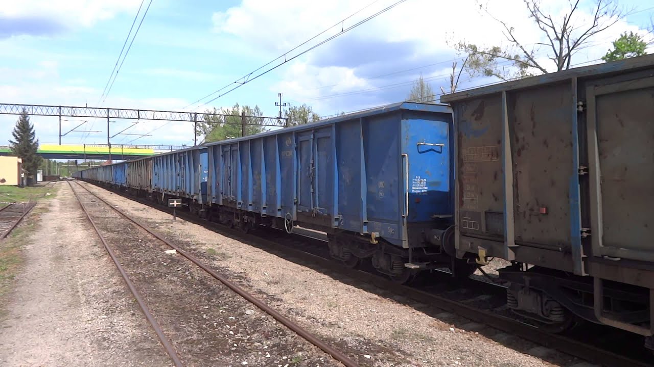 ET42-012 ze składem do Połańca.TARNOBRZEG