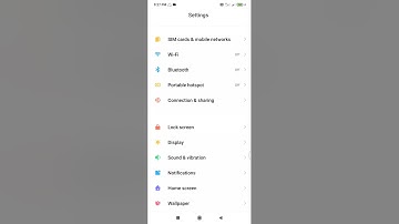 Text size settings | Redmi Note 7 Pro #settings #mobile