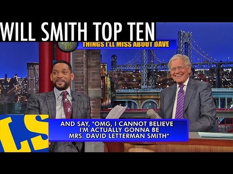Will Smith Gets 'Jiggy Wit It' on 'Letterman'