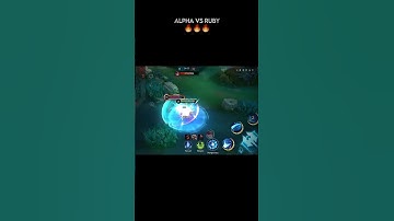 RUBY VS ALPHA🔥🔥🔥 #shortvideo #mobilelegends #mlbbedit #mlbb #mlbbcreatorcamp #mledit #edit