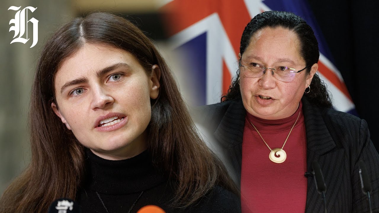 Green Party Co-Leader Chlöe Swarbrick and ACT's Nicole McKee on the Herald NOW political panel