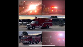 Santee Fire Department responded (Compilation)