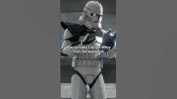 How to make Lego Captain Wilco from the Bad Batch #shorts #lego #legostarwars #starwars #badbatch