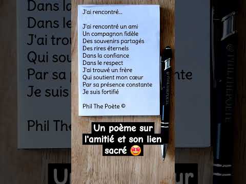 Un poème sur