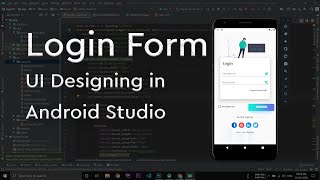 Material Design Login Form In Android Studio screenshot 1
