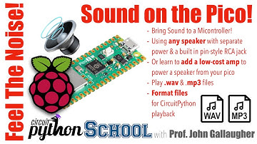 Learn to Play wav & mp3 Sound Files on the Raspberry Pi Pico (2025)