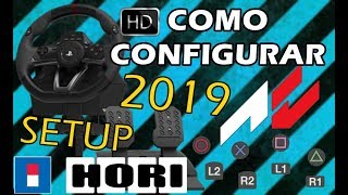 Como configurar HORI Wheel Apex (HORI RWA) setup 2019 // PC) - YouTube