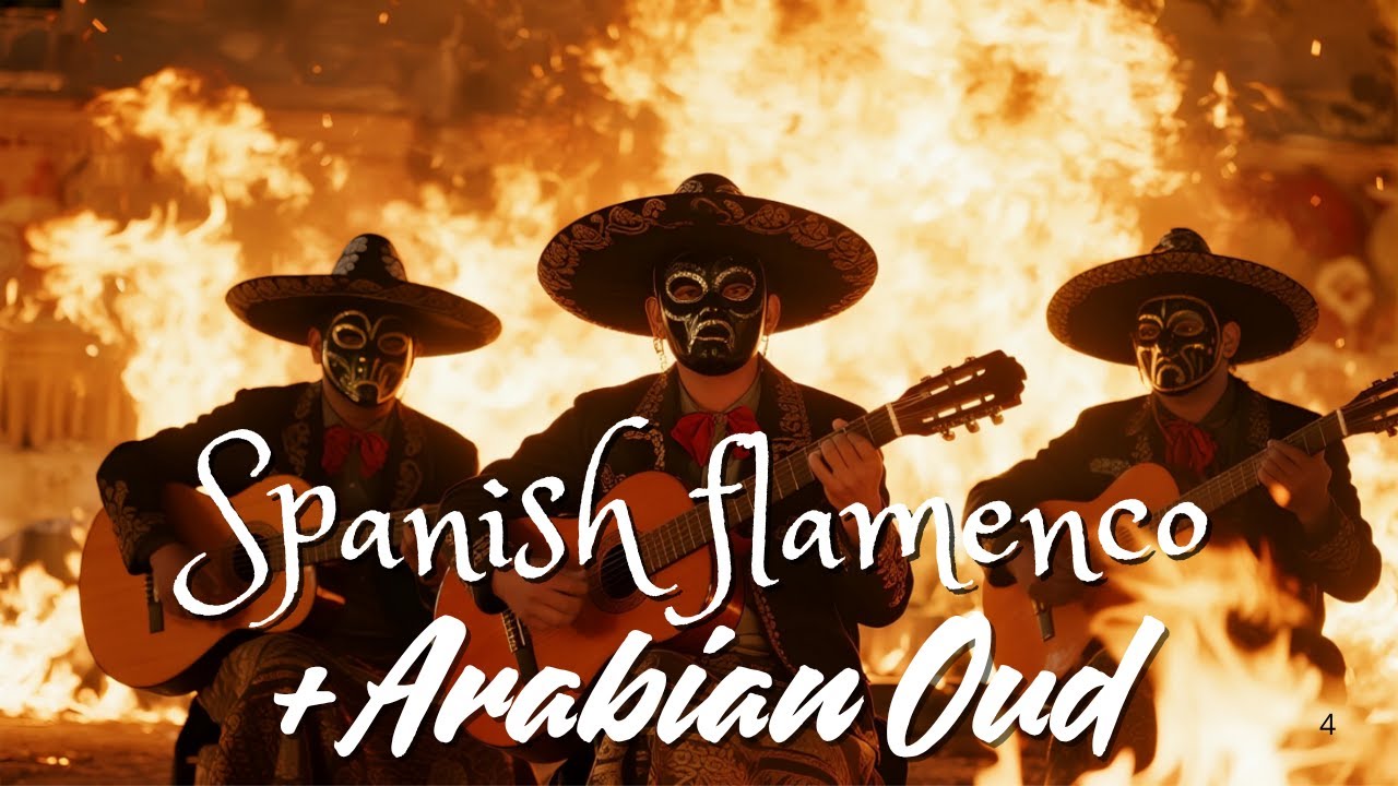 Beautiful Spanish Guitar & Arabic Oud Fusion - Chill Andalusian Flamenco Instrumental Vibes
