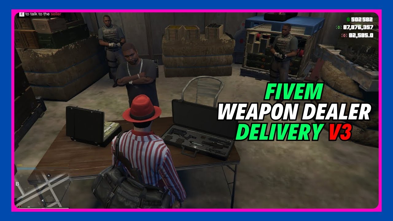 Fivem Weapon Dealer Delivery V3 - Fivem Script : FiveM ESX Scripts ...