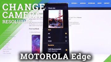 How to Adjust Photo Resolution in Motorola Edge – Change Photo Size