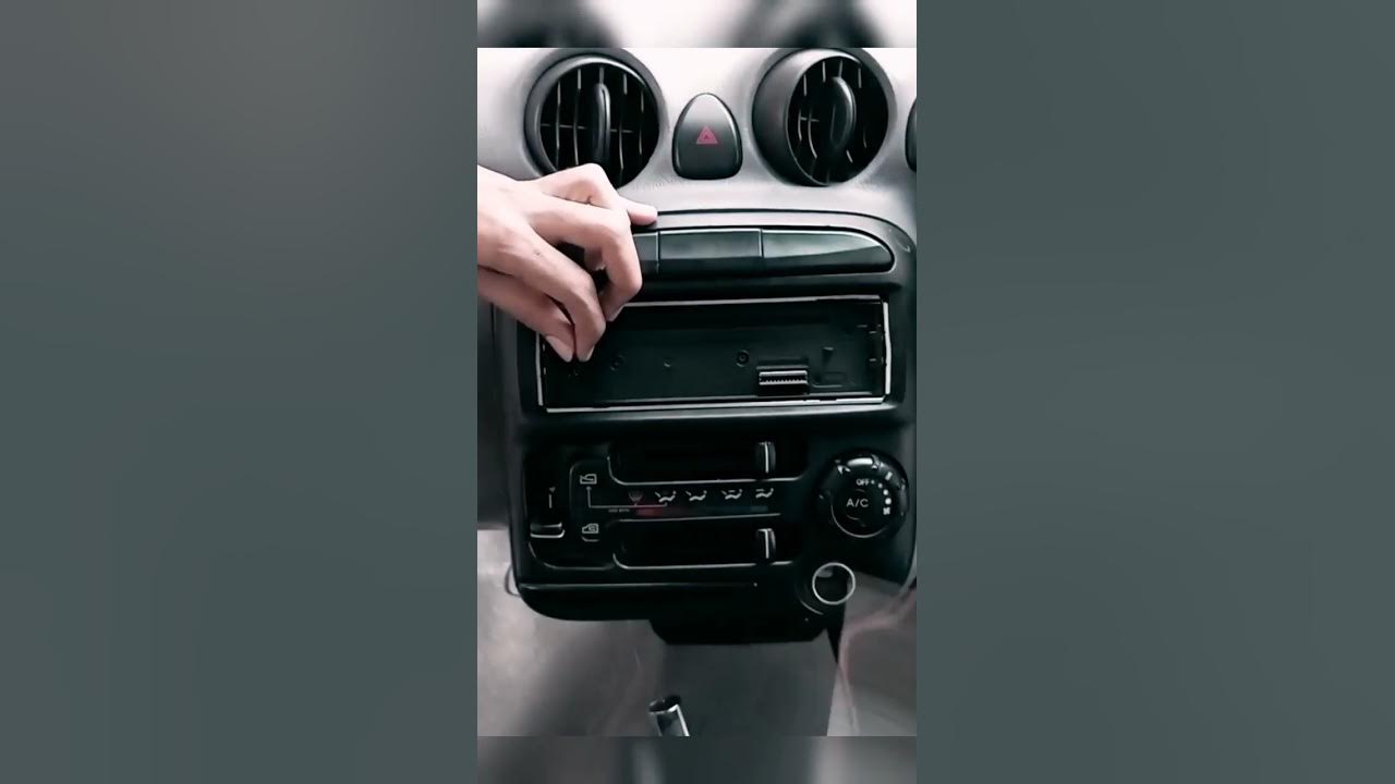 How to safely remove a car stereo without din tool