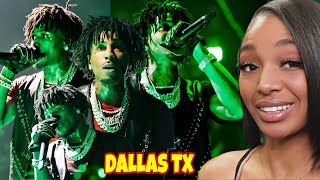 NBA YOUNGBOY MASA DALLAS TX CONCERT REACTION 