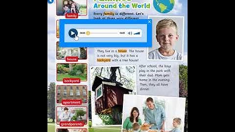Primary Path 1 unit 1A Key words2 and Families around the world