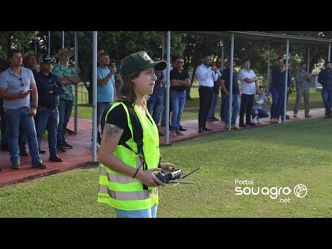 É de Cascavel a única instrutora mulher do Brasil habilitada para drones de pulverização